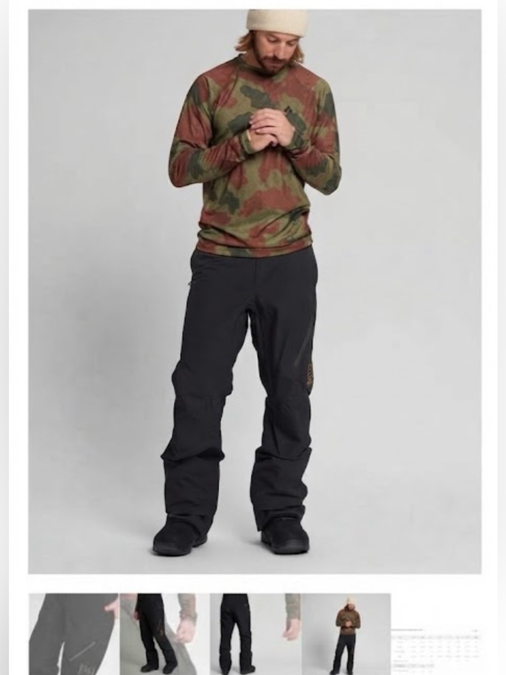 Burton AK BLACK CYCLIC 2L Goretex Ski Pants